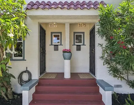 Your morning coffee: now served with a side of BFF on your front porch.